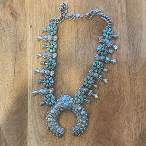 Boho Turquoise Necklace